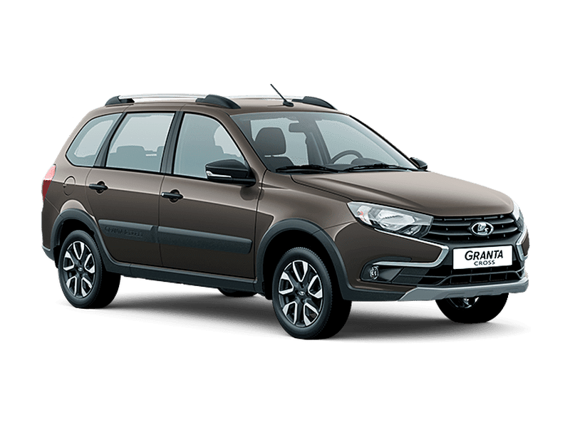 Купить Lada Granta Cross в Екатеринбурге - Серебристо-темно-серый «Борнео» (633) - металлик